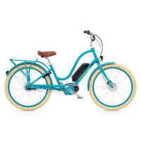 Brukt Electra Townie Go! 8i Bosch Elsy 2017 mod, 8 interne gir, Azure